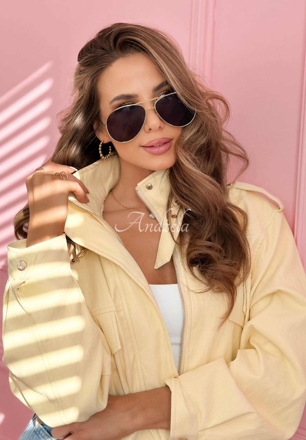 Sluneční brýle Saw It Twice zlato-černé