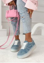 džínové  Tenisky Silvia modré