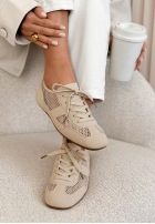 Ażurowe sneakersy Cassidy béžové