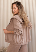 Prążkowana Kalhoty Marcy mentolové