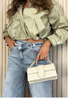 Kalhoty džínové  wide leg Mayla modré