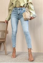 Kalhoty džínové  skinny To Get Started jasnoszare