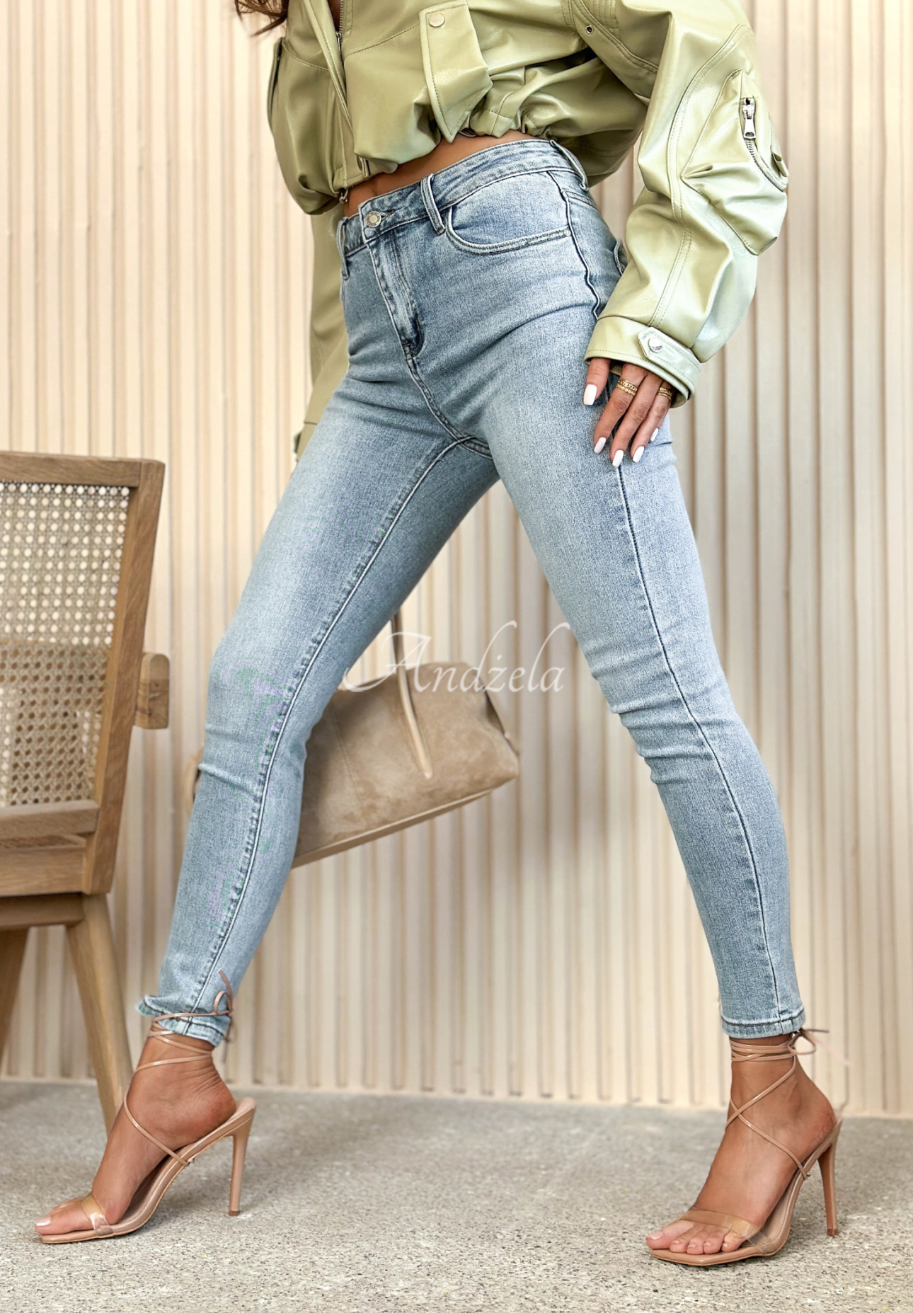 Džíny skinny To Get Started světle modré