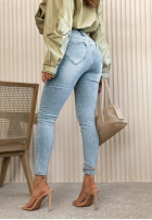 Kalhoty džínové  skinny To Get Started jasnoszare