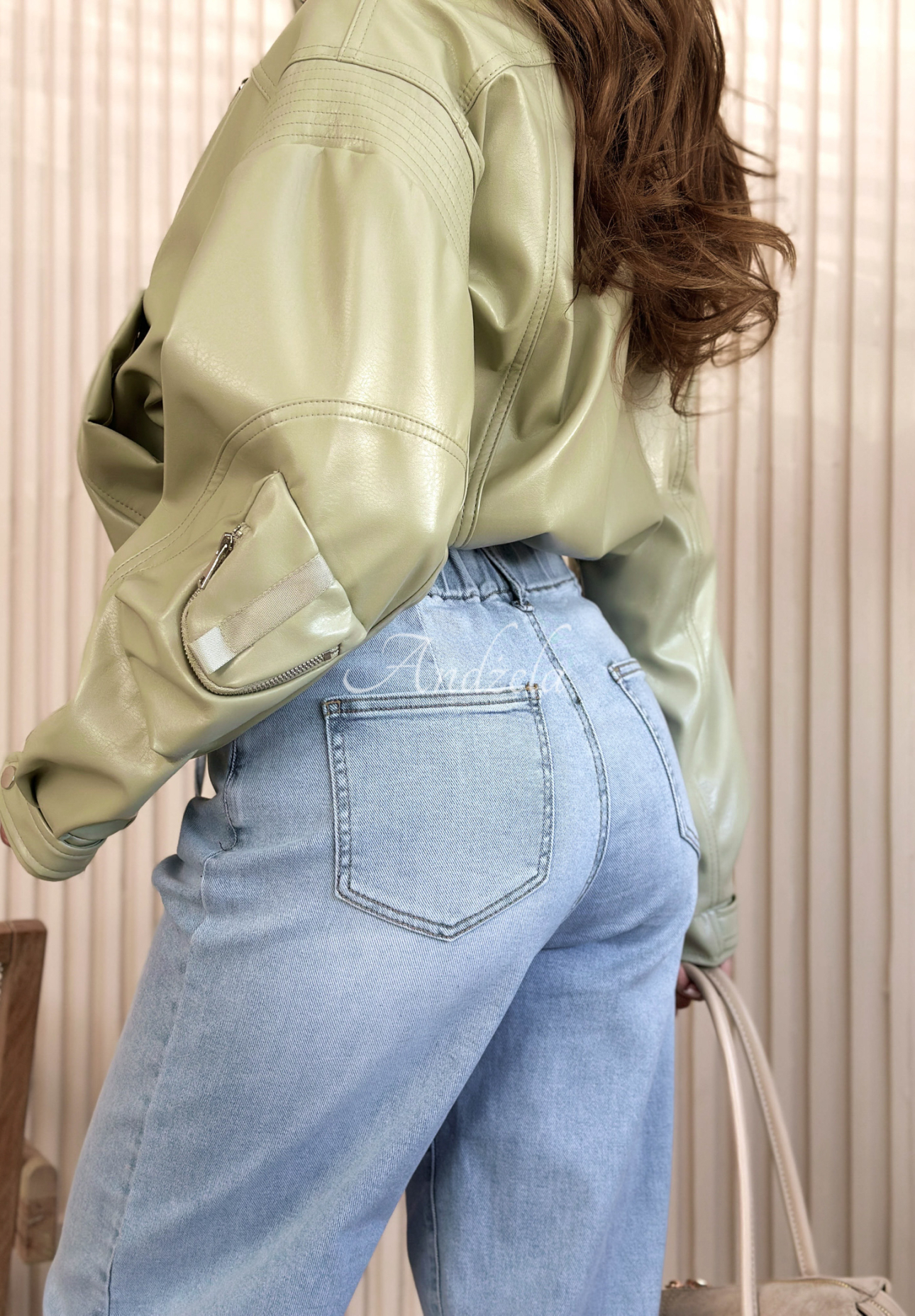 Džíny balloon Michelle modré