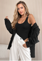 Body na ramiączkach Hold My Heart černé