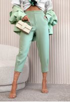 materiálové Kalhoty Laura černé