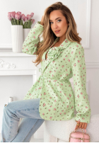 Kwiecista Sako z paskiem i różą Macarena žlutá