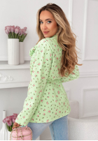 Kwiecista Sako z paskiem i różą Macarena žlutá