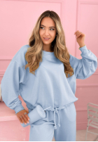 Tepláková souprava Mikina i Kalhoty Denise banánový