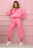 Tepláková souprava Mikina i Kalhoty Denise banánový