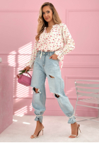 Kwiecista Halenka z wiązaniem Nellie Bílá