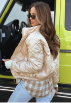 Krátká Prošívaná Bunda Mirella černá