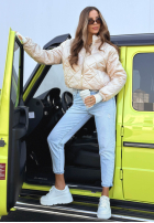 Krátká Prošívaná Bunda Mirella černá