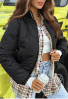 Krátká Prošívaná Bunda Mirella černá