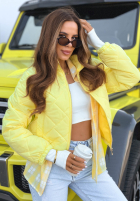 Krátká Prošívaná Bunda Mirella černá