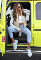 Krátká Prošívaná Vesta Spring Cloud ecru