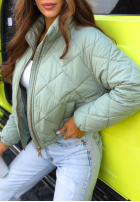 Krátká Prošívaná Bunda Mirella černá