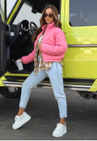 Krátká Prošívaná Bunda Mirella černá