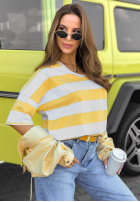 Kalhoty džínové  mom fit Tabitha modré