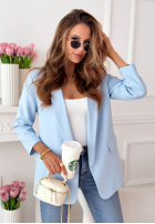 klasický Sako Premium blankytná  II