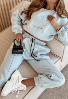 Tepláková souprava Queen blankytný