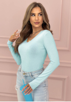Lehký Svetr Selavi blankytný