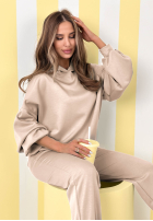 Tepláková souprava Remember About You ecru