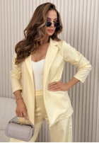 Dresowy garnitur damski z lampasami Self Respect čokoládový