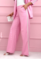 Dresowy garnitur damski z lampasami Self Respect čokoládový