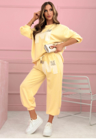 Tepláková souprava Mastermind žlutá