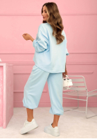 Kalhoty dresowe Mastermind pudrová růžová