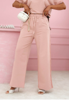 Tepláková souprava z koronką Lacy Actions růžový