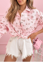 Kwiecista Košile Avalora ecru