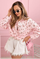 Kwiecista Košile Avalora ecru