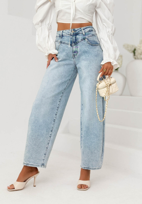 Dž&iacute;ny balloon Modern Fit modr&eacute;