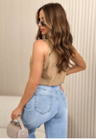 Kalhoty džínové  mom fit Amadeo modré