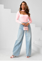 Body z chokerem Dreamy Day žluté