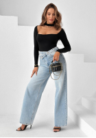 Body z chokerem Dreamy Day žluté