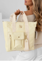 Skórzana Kabelka Georgina pudrová růžová