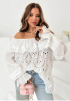 Ażurowa Halenka španělština Summer Seaside béžová