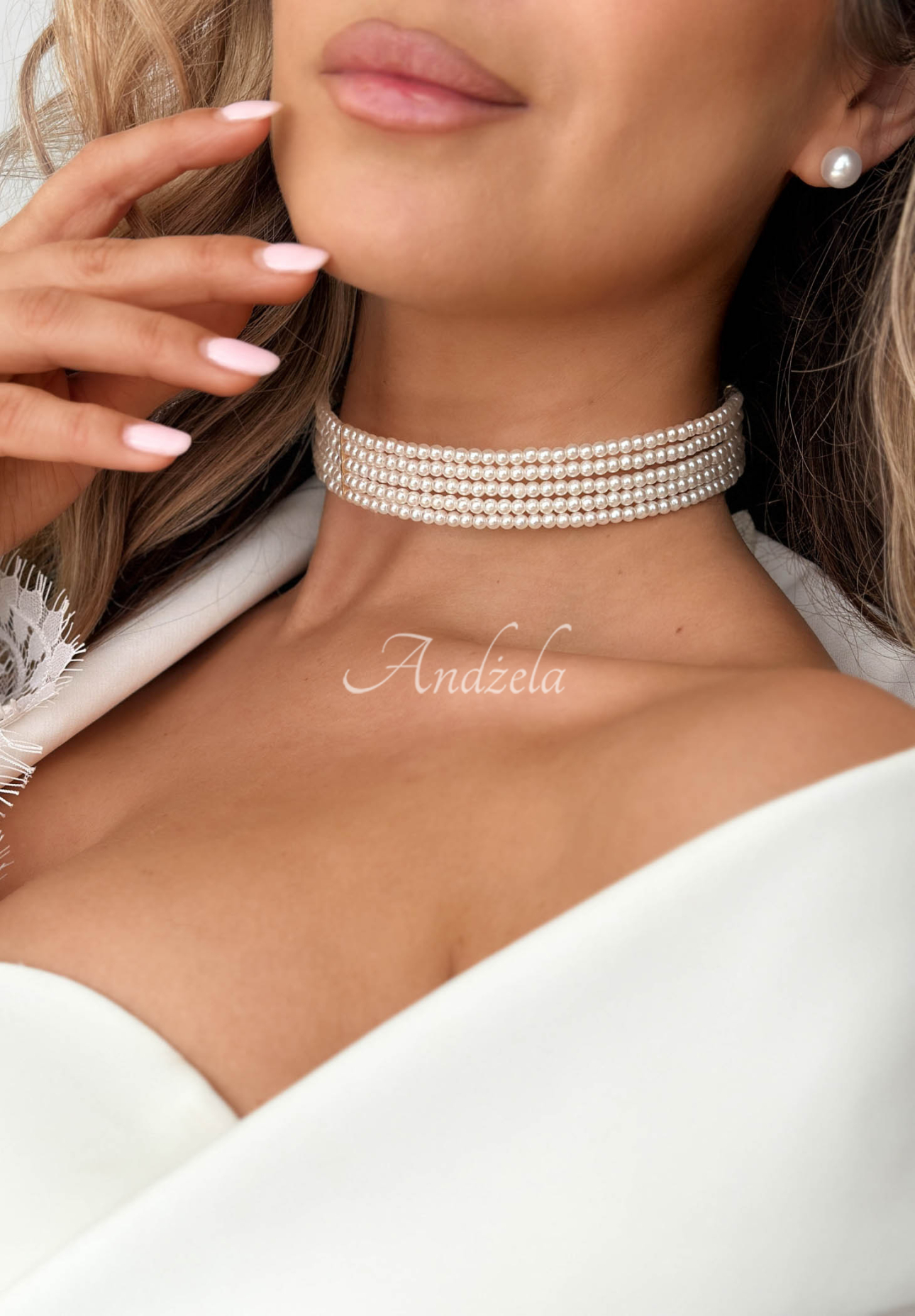 Náušnice perličky Pearl Elegance zlaté