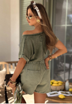 džínové  Kraťasy Safari Trip žluté