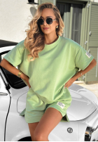 Souprava Tričko i krótkie spodenki Sporty Summer ecru