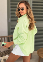 Bawełniana Košile oversize Sunny Life Bílá