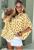 Košile w Bodky  Hello Bellissima Bílá