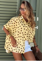 Košile w Bodky  Hello Bellissima Bílá