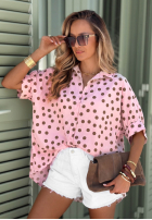 Košile w Bodky  Hello Bellissima Bílá