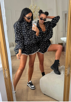 Košile w Bodky  Dot Romance černá