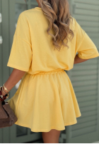 Tepláková souprava Tričko i krótkie spodenki Willy žlutá